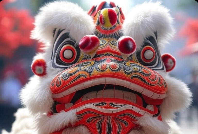 Barongsai, atau lebih dikenal sebagai lion dance dalam bahasa Inggris, adalah tarian tradisional yang berasal dari Tiongkok. (Foto:X@haekuss)